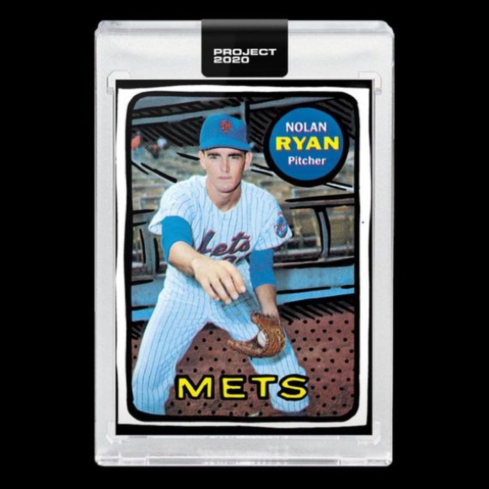 Topps Project 2020 Nolan Ryan by Joshua Vides
